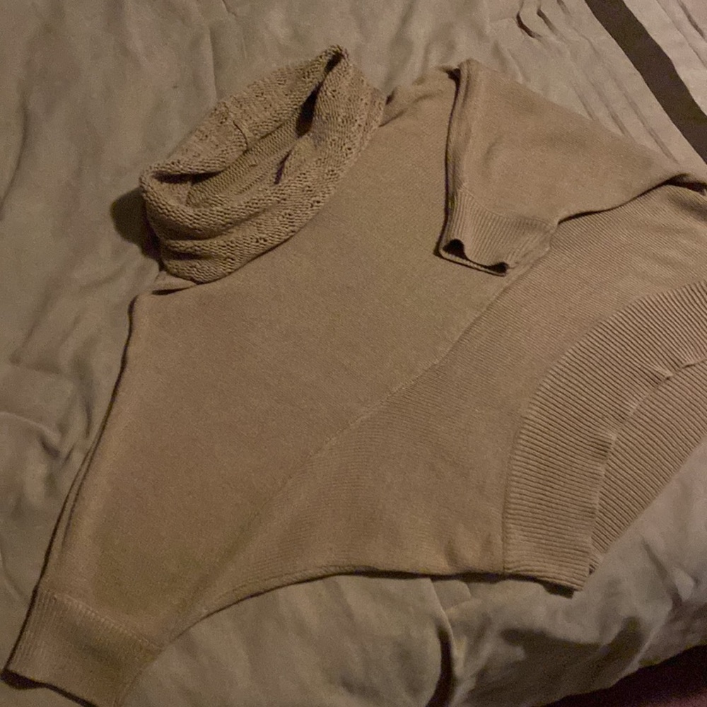 Cowl neck sweater
